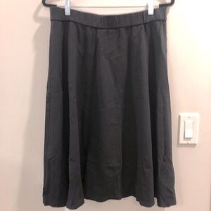 Black Aline skirt